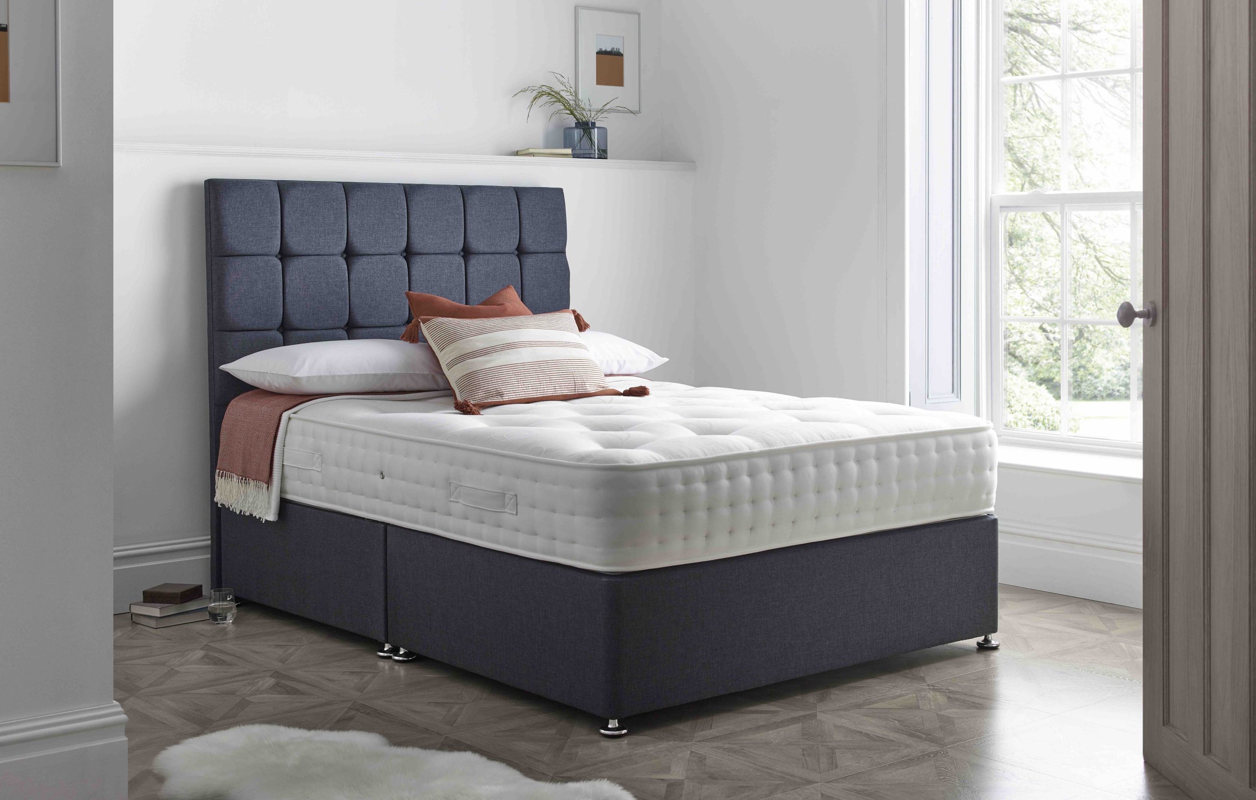 Ashbury 1000 Divan Bed Grey