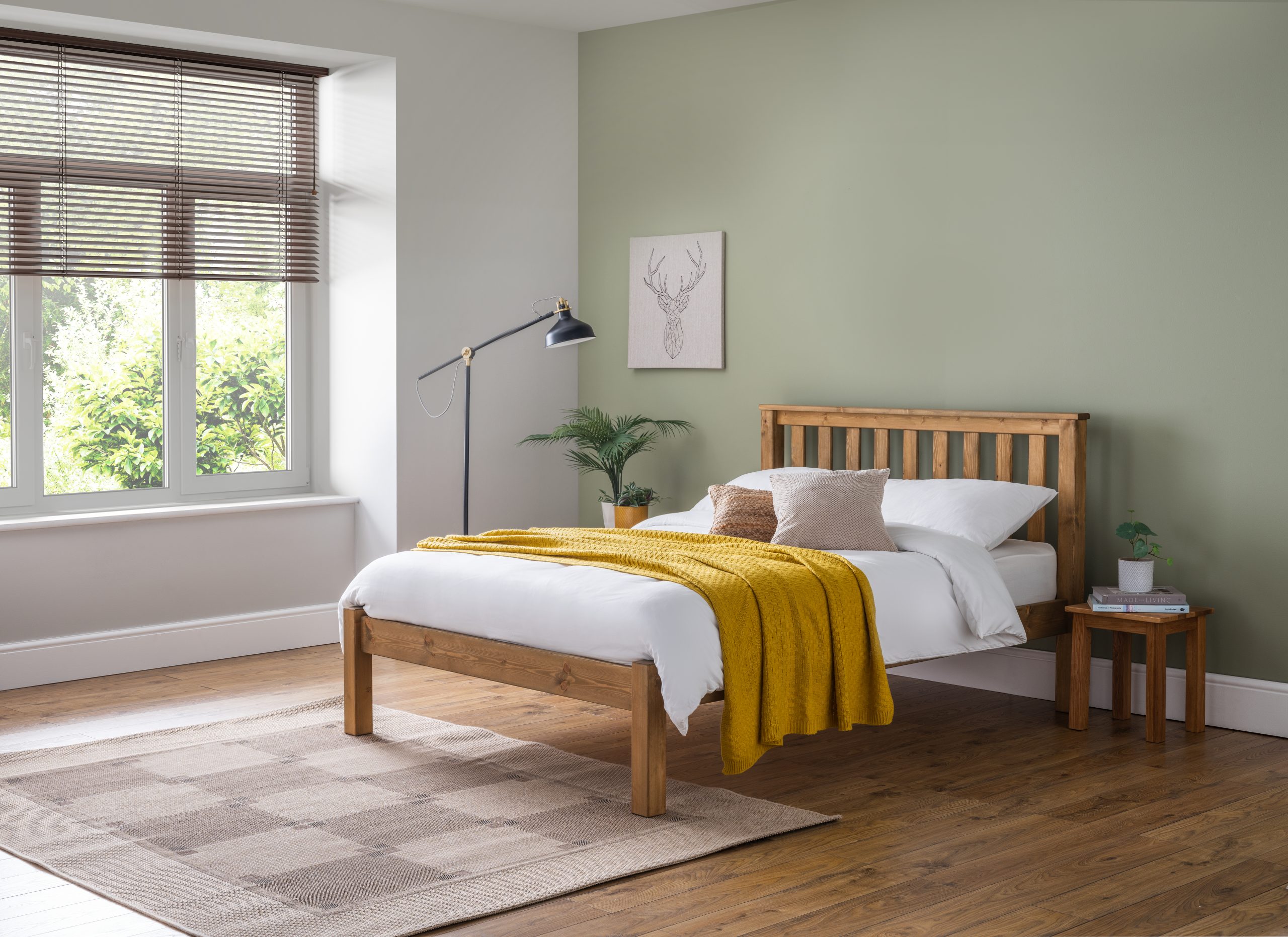 Oak Double Bed