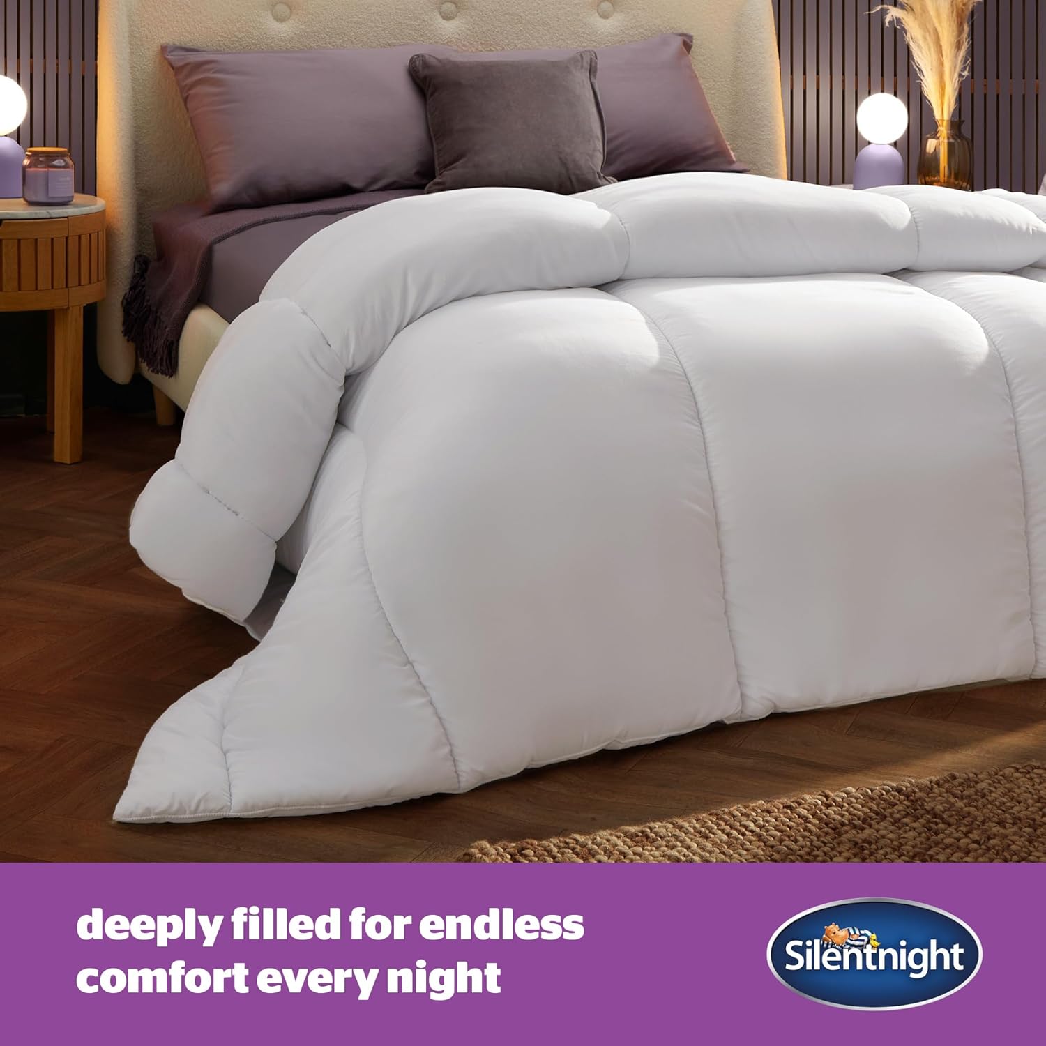 Silentnight Duvet on Bed