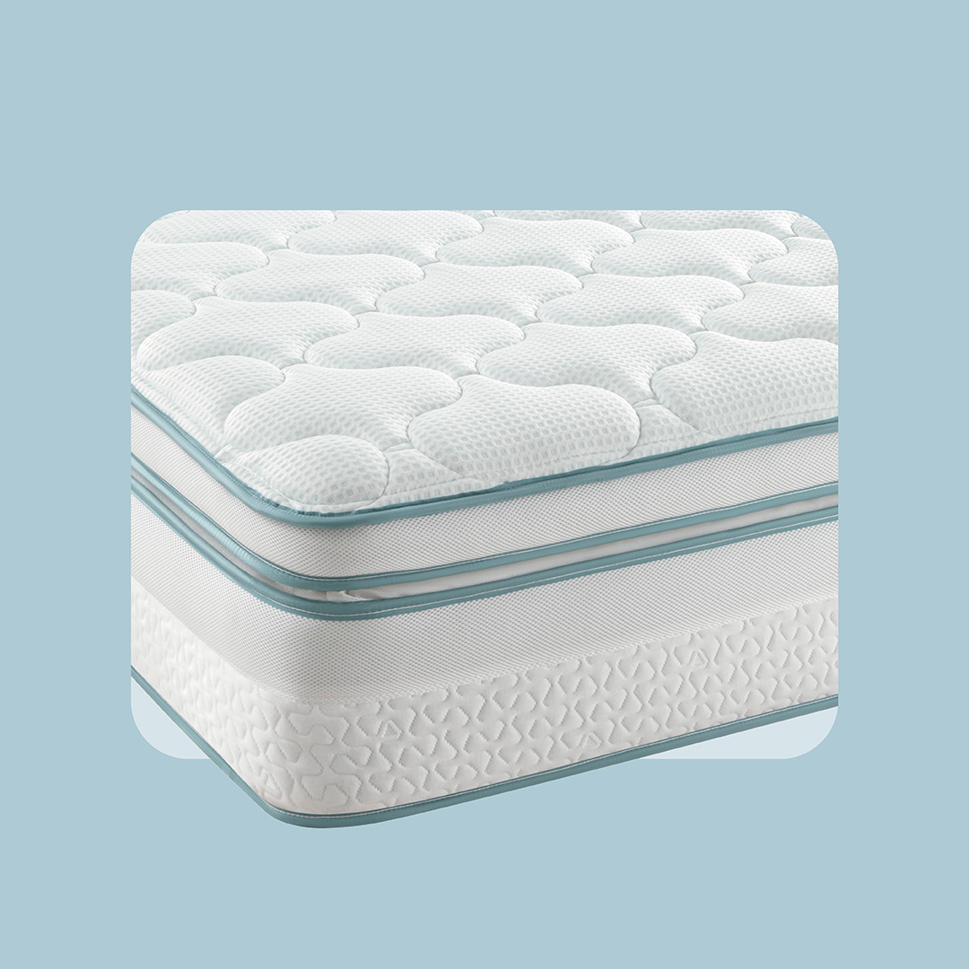 Silent Night Mattress Corner Close Up