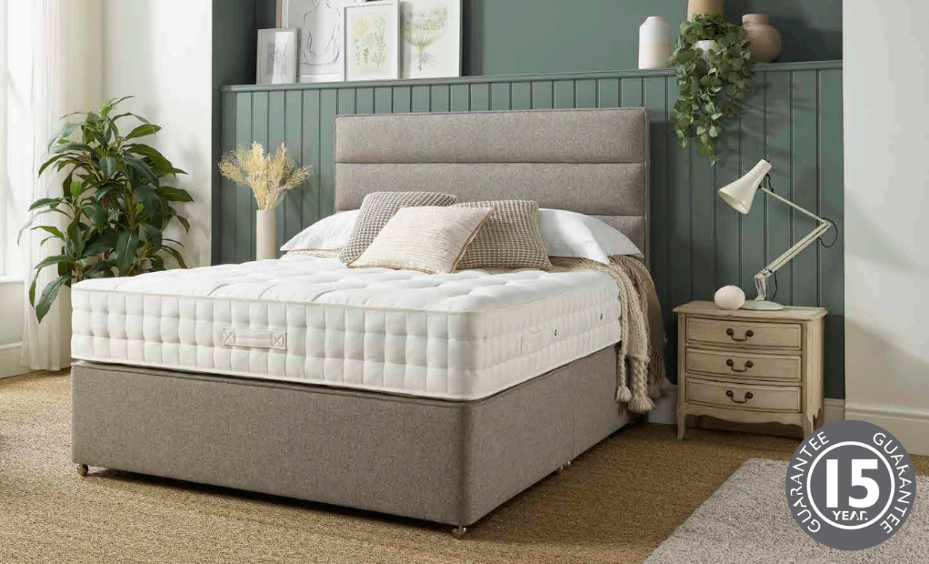 Woolsack Mattress on Bed